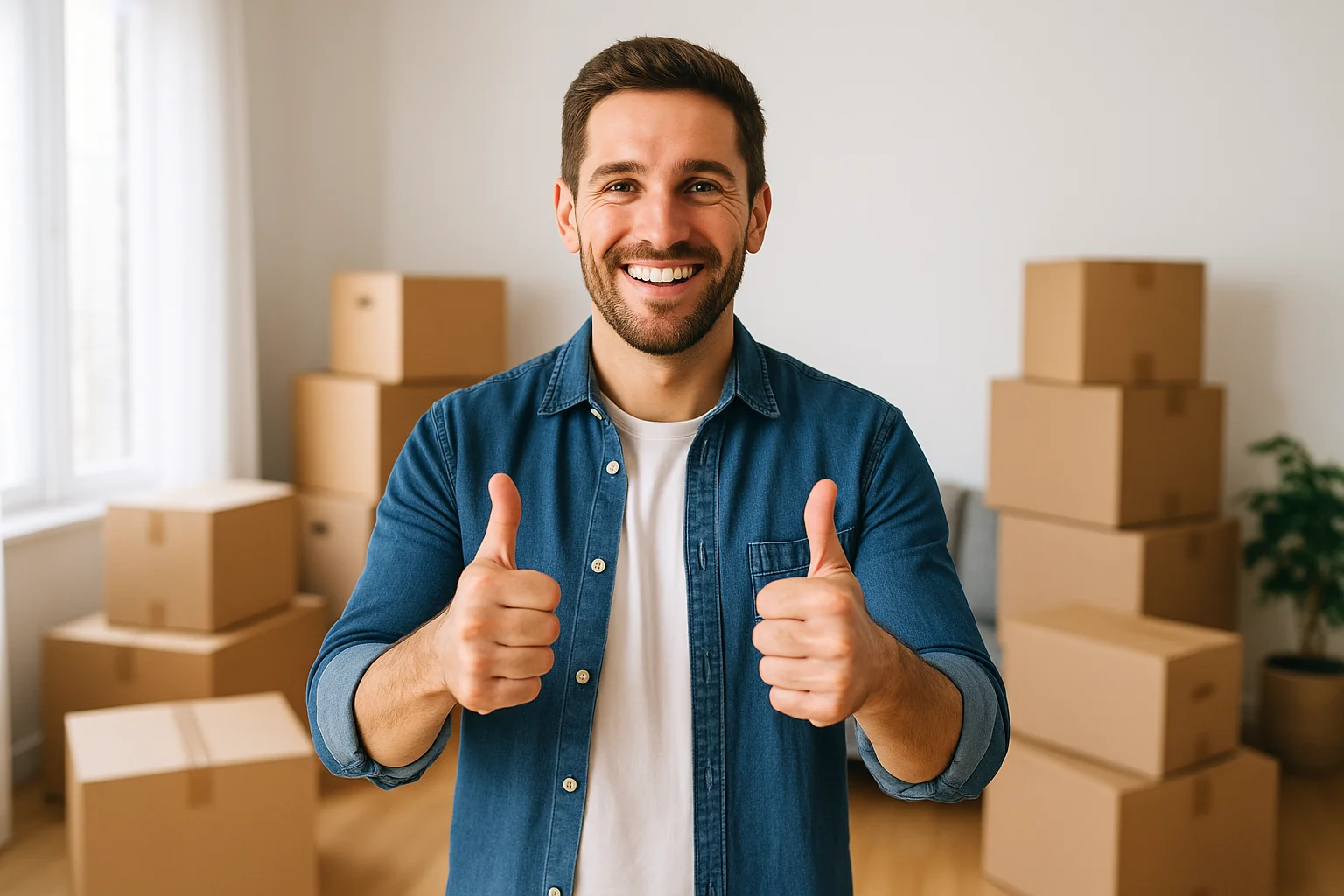 Nöjd kund efter flytt