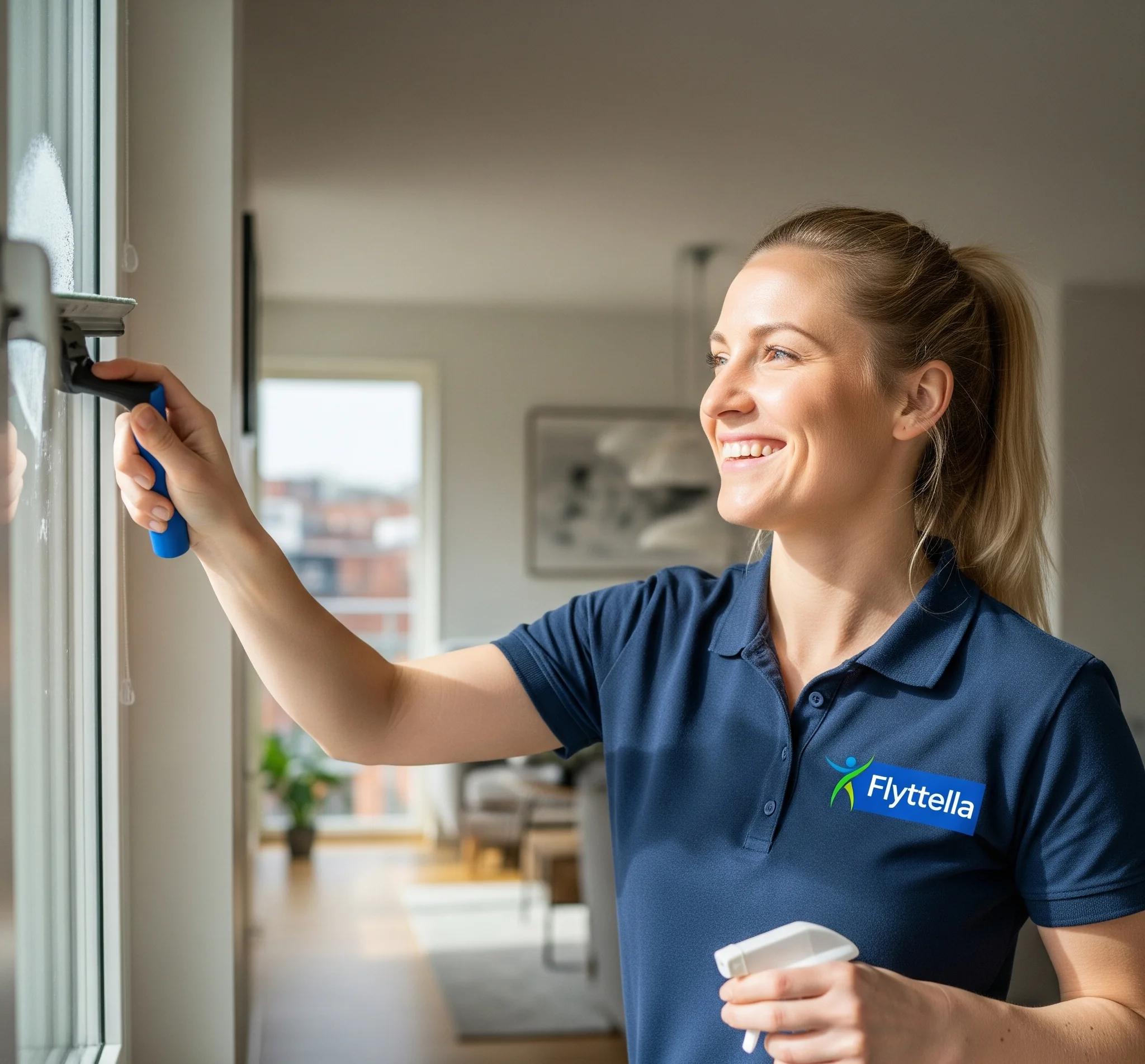 Professionell fönsterputs